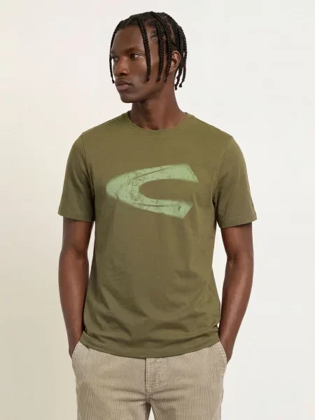 Camel Active Tričko khaki / olivová
