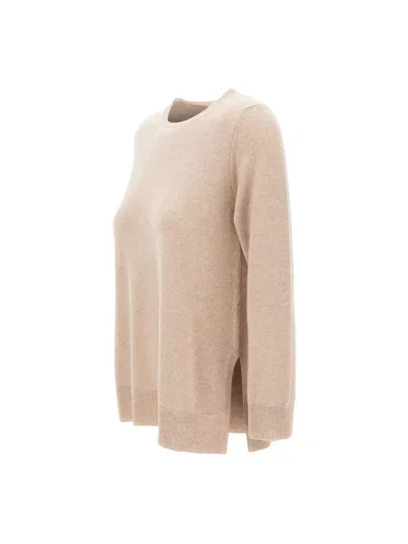 Sweter Kangra wełniany beżowy