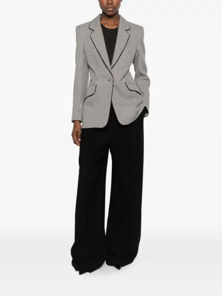 Μπλέιζερ Styland houndstooth λευκό