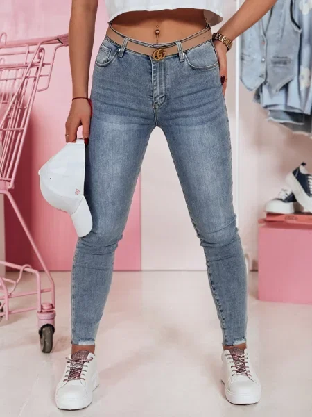 Spodnie jeanskowe skinny SKINLENA Dstreet