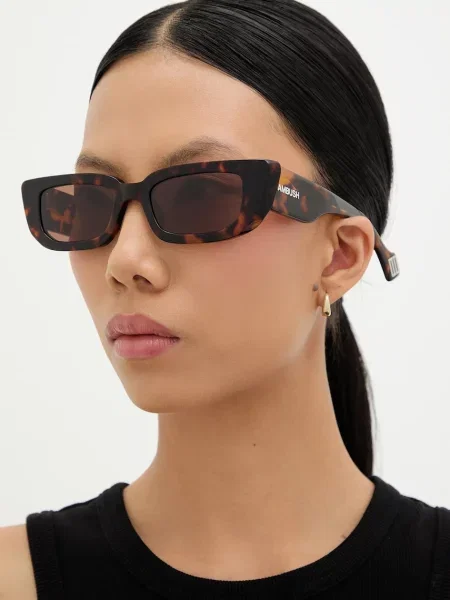 Slnečné okuliare AMBUSH Nova Sunglasses hnedá