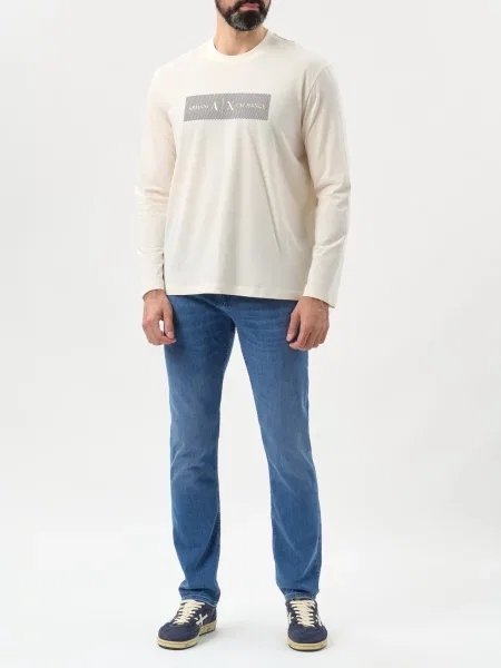 Лонгслив Armani Exchange белый