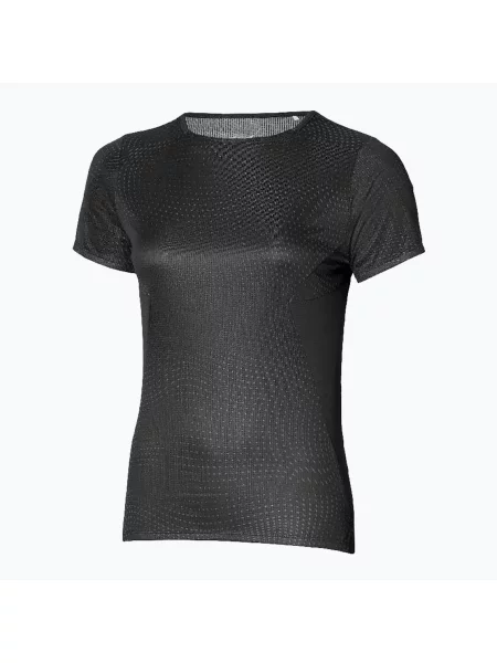 Koszulka do biegania Mizuno DryAeroFlow Graphic Tee czarna