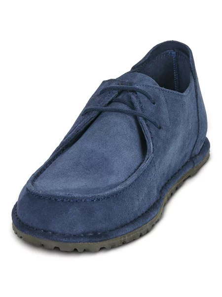 Pantofi Birkenstock din dantelă albastru