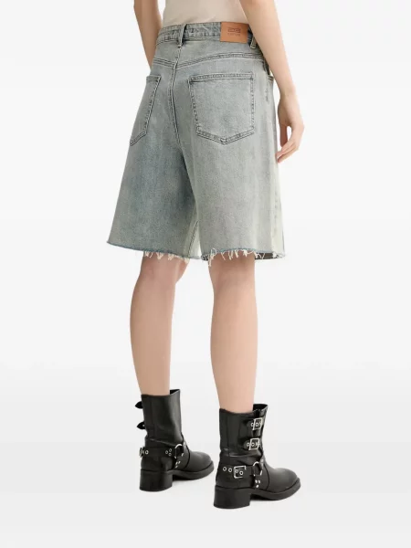 Pantaloni scurți din denim Gestuz albastru