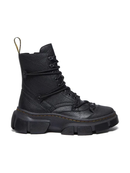 Кожени боти Dr. Martens DMXL с платформа черно