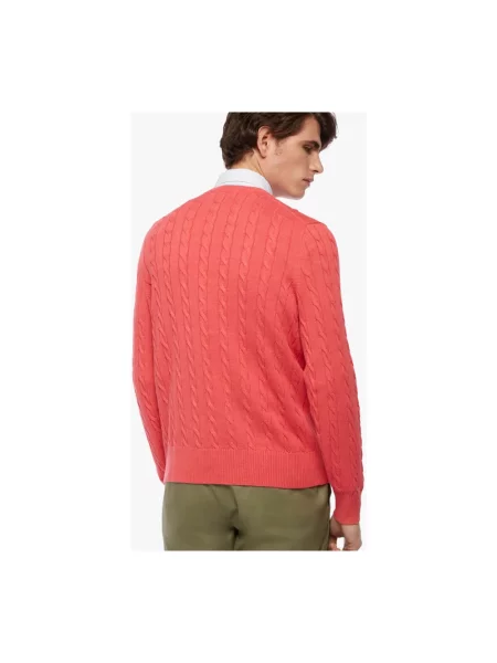 Sweter Brooks Brothers czerwony