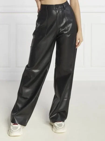 Tommy Jeans Pantaloni daisy | low rise negru