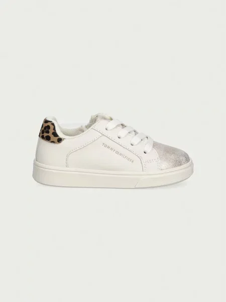 Tommy Hilfiger sneakers pentru copii bej