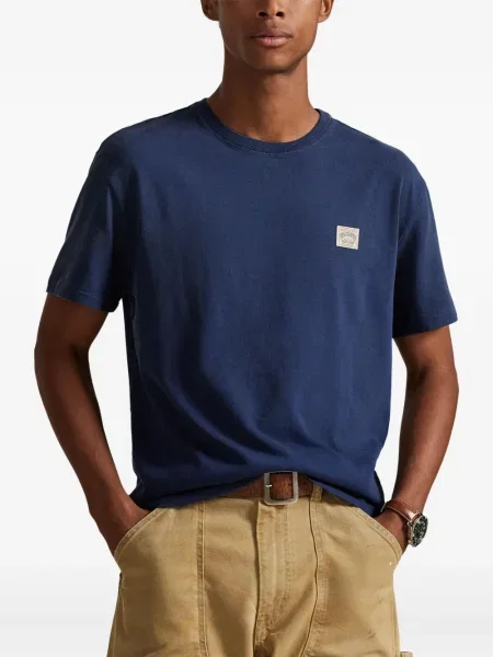 Șapcă Polo Ralph Lauren cu broderie din țesătură twill în carouri albastru