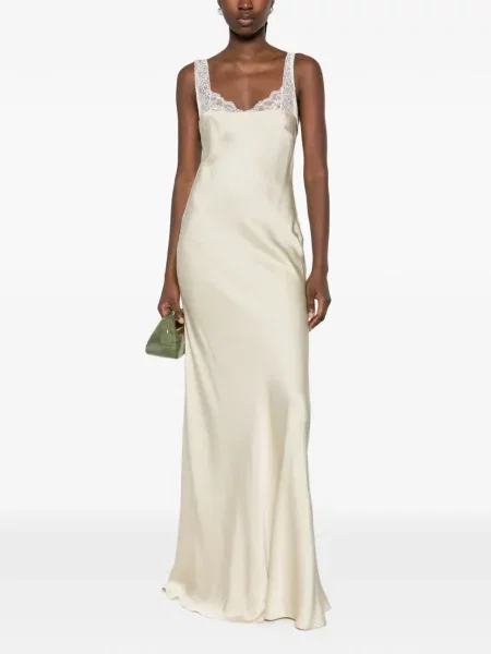 Rochie maxi Forte_forte din satin