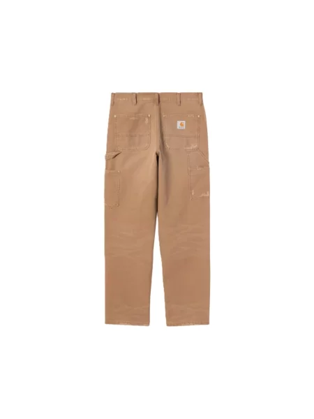 Spodnie Carhartt Wip brązowe