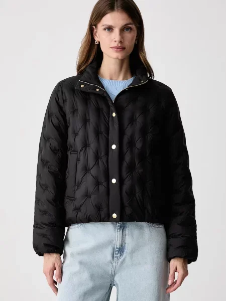 Tommy Hilfiger geacă cu puf pentru femei negru