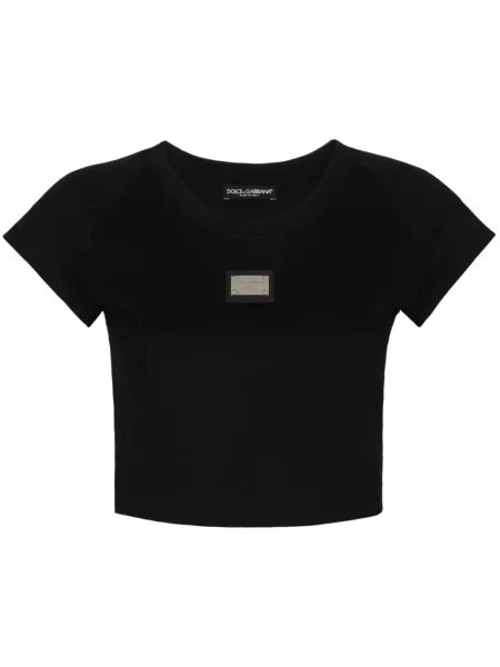 Cropp tricou Dolce & Gabbana negru