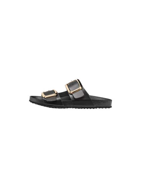 Șlapi Geox din piele negru