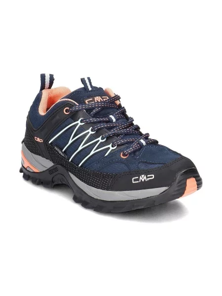 Trekové boty CMP Rigel Low blue/giada/peach modré