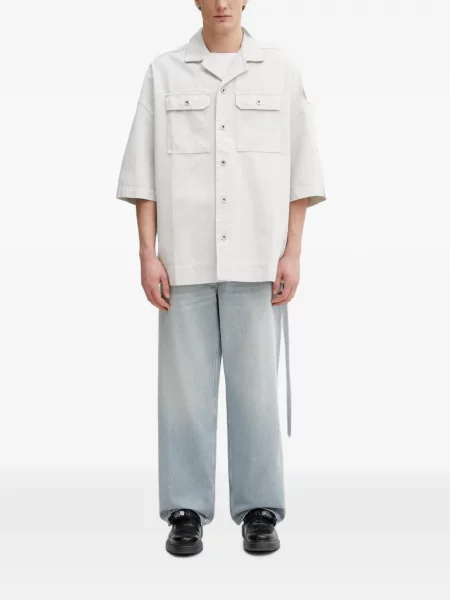 Scurt cămașă Rick Owens Drkshdw gri