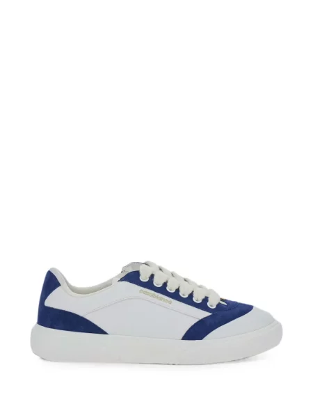 Sneakerși Casablanca cu imagine alb