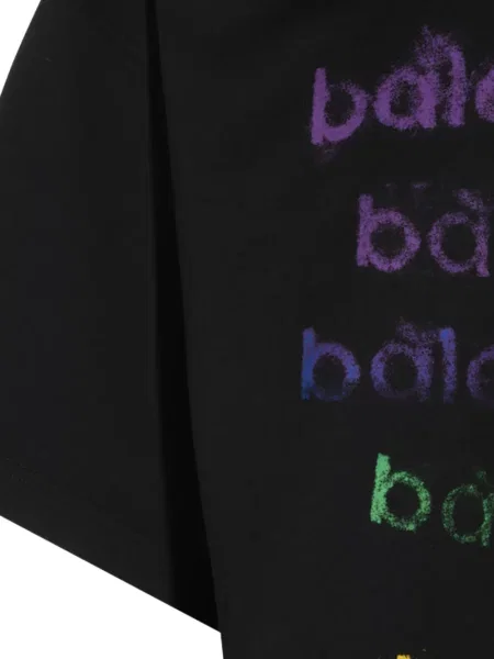 Tricou Balenciaga cu imagine negru