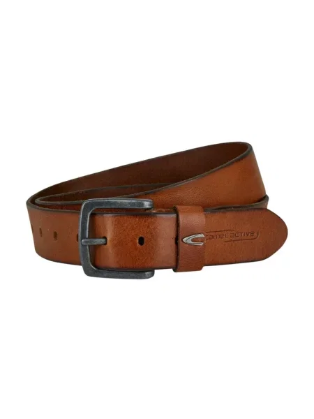Pasek Camel Active skórzany brązowy