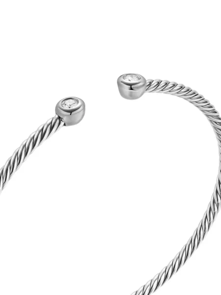 Brăţară David Yurman argintiu
