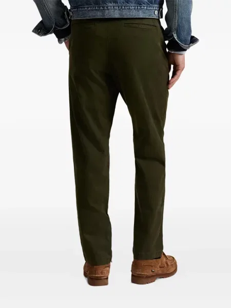 Μικρός κασκέτο Polo Ralph Lauren με χαμηλή μέση υφαίνω διαγωνίως πράσινο