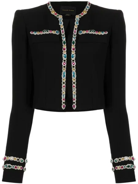 Geacă Zuhair Murad de cristal negru