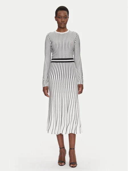 Fracomina Rochie tricotată alb