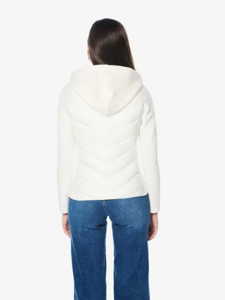 KOROSHI Geacă de primăvară-toamnă alb