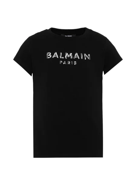 Koszulka dziecięca Balmain czarna