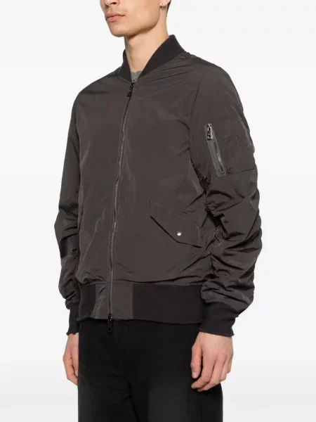 Яке тип бомбър Giorgio Brato сиво