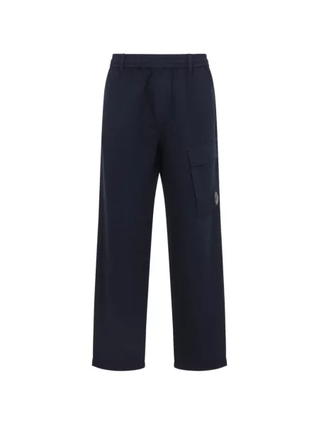 Pantaloni cu picior drept C.p. Company albastru