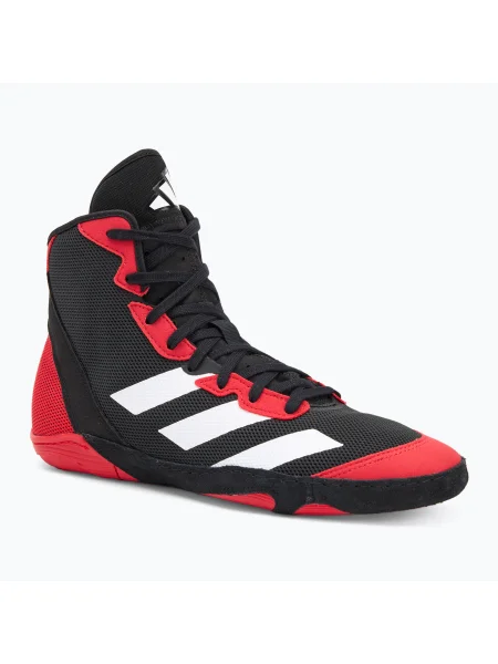 Pánske zápasnícke topánky adidas Adizero team collage red/cloud white/ core black biela