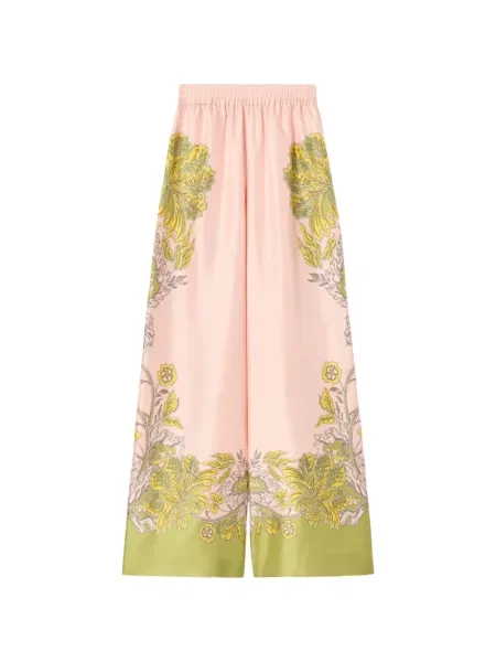 Pantaloni palazzo La Doublej roz