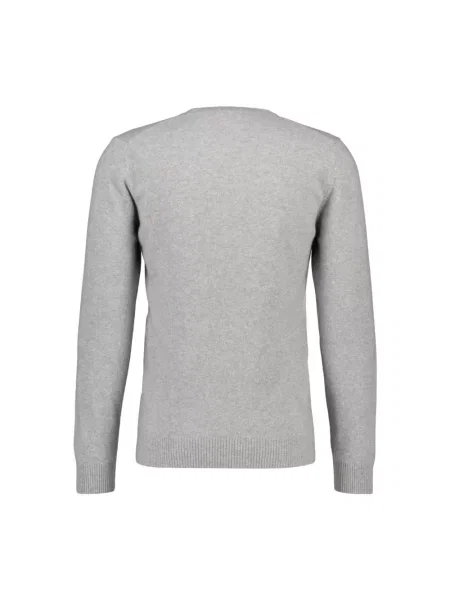 Dzianinowy sweter Daniele Fiesoli szary