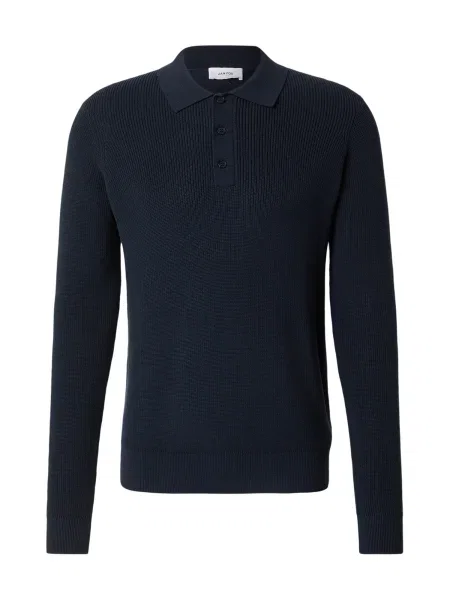 DAN FOX APPAREL Pulover Davin bleumarin