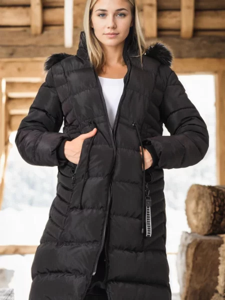 Palton Dewberry negru