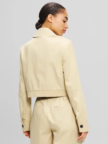 Karl Lagerfeld kurtka przejściowa beżowy