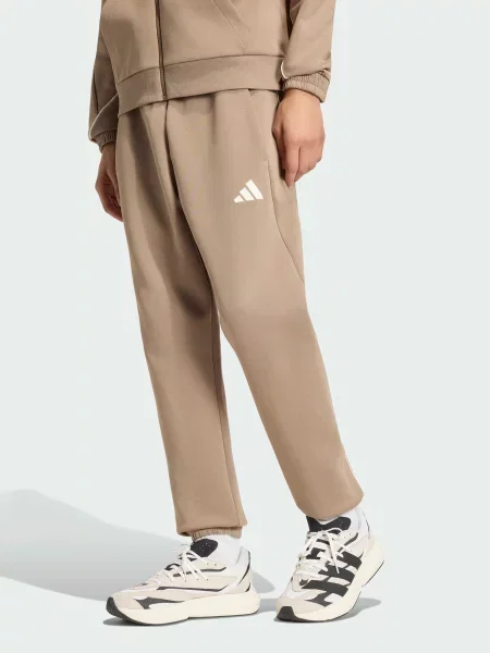 Джогери adidas комбінований верх бежевий