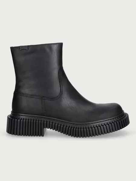 Botine Camper din piele negru