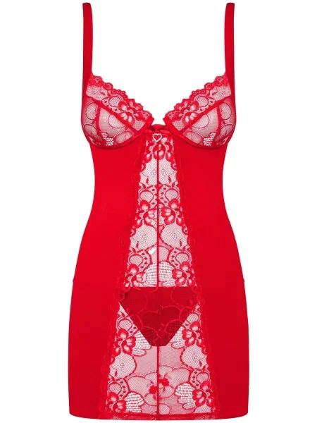 Рубашка Obsessive черная