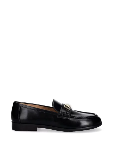 Loafer Armani Exchange autogrammal fekete