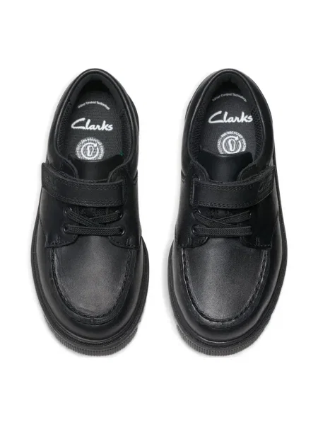 Sneakersy dziecięce Clarks czarne