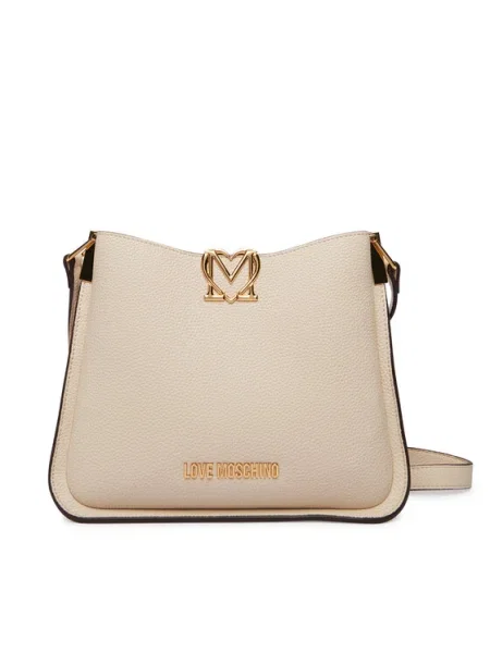 LOVE MOSCHINO Táska Ekru bézs