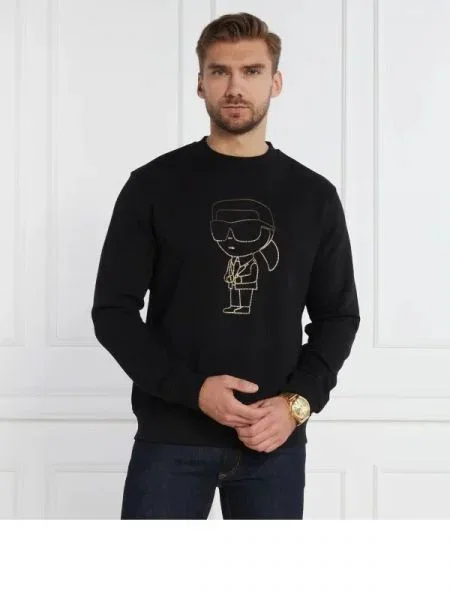 Karl Lagerfeld Hanorac negru