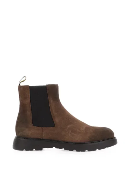 Botine chelsea Doucal's din piele de căprioară maro