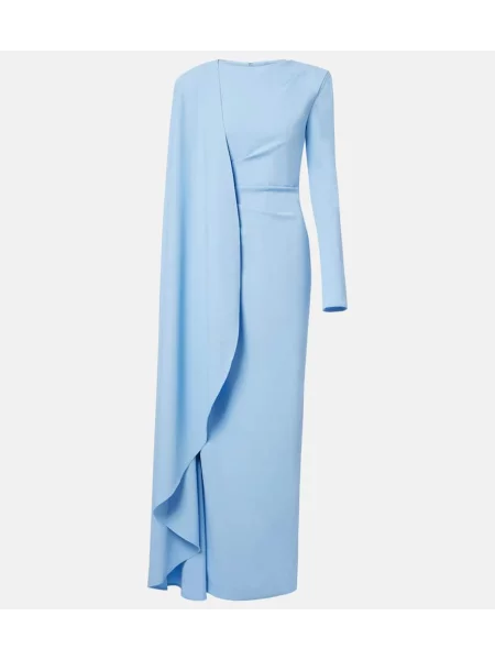 Rochie Rachel Gilbert drapată albastru
