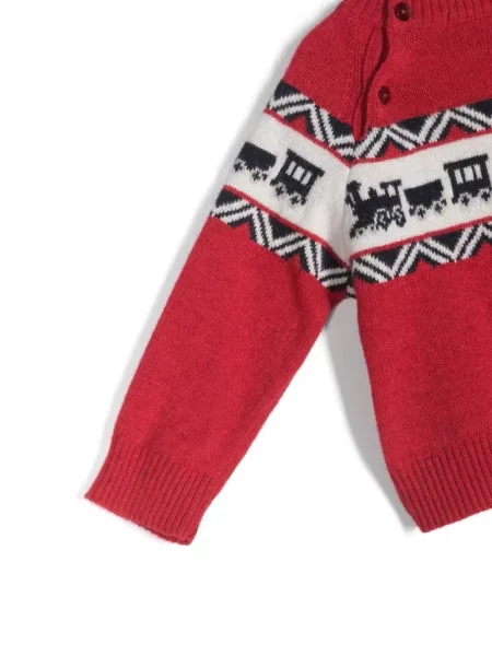 Sweter dziecięcy Patachou czerwony