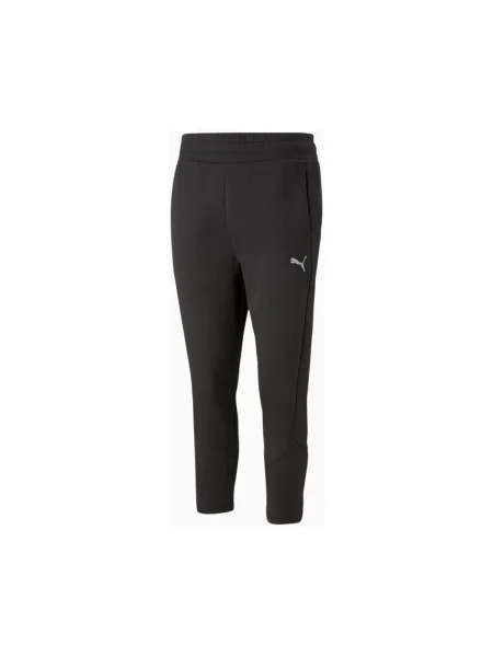 Pantaloni Puma cu talie înaltă negru