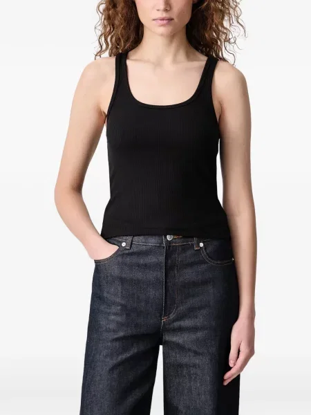 Top Wrstbhvr tricotate negru